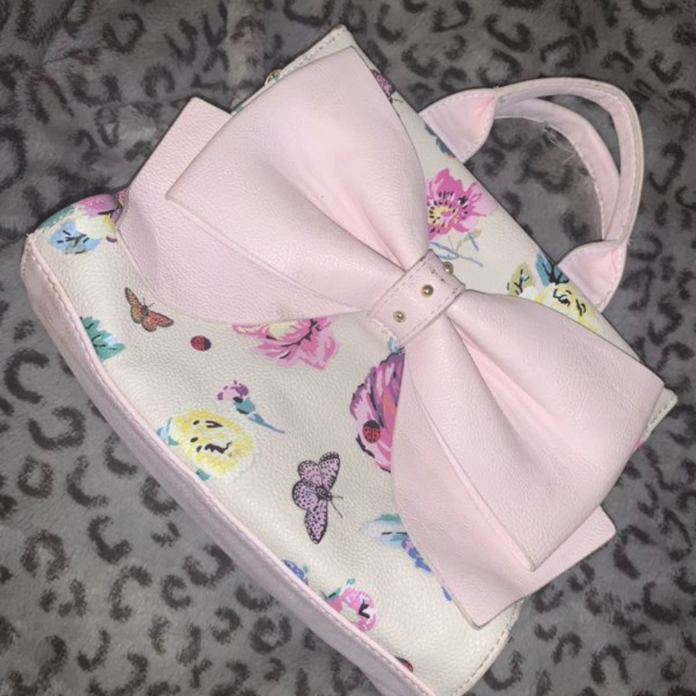 betsey johnson butterfly bag